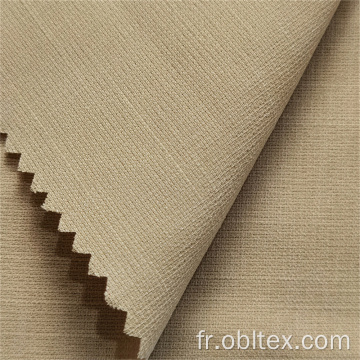 Linon d&#39;imitation en polyester OBL22-C-063 pour robe